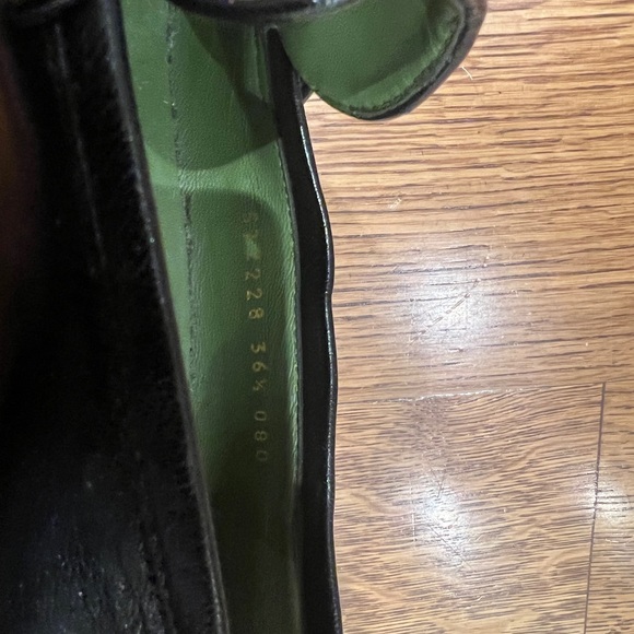 Gucci Leather Platform Loafer With Horsebit Size 36.5 - Picture 5 of 5
